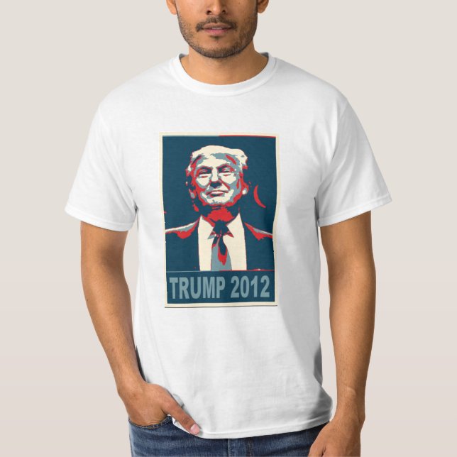 Donald Trump 2012 roliga T-skjorta Tee Shirt (Framsida)