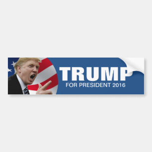 Donald Trump 2016 Bildekal