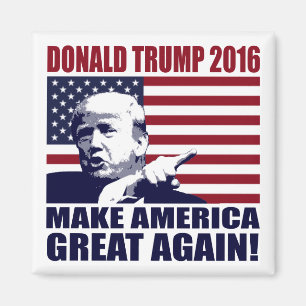 Donald Trump 2016 för presidentmagnet Magnet