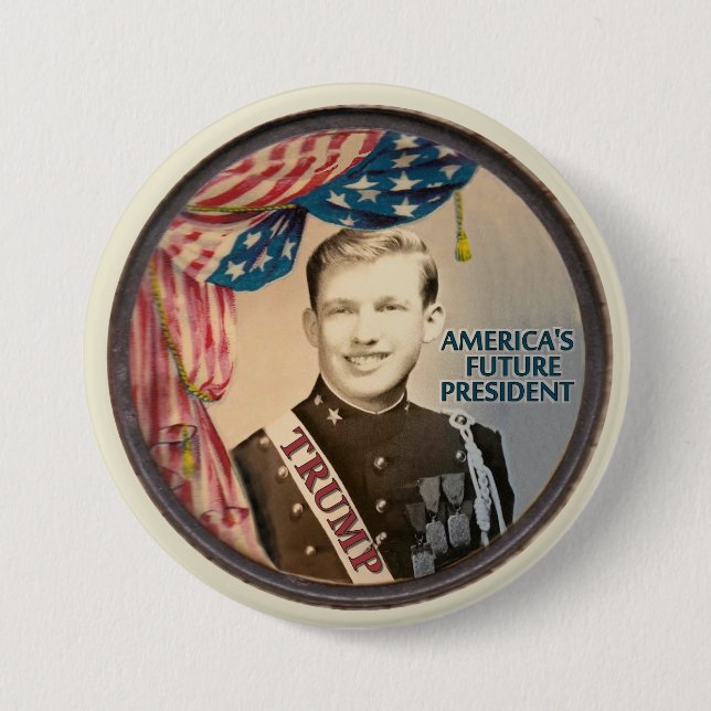 Donald Trump 2016 Knapp (Framsida)