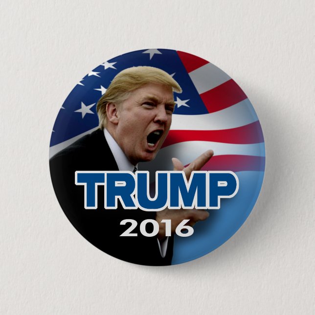 Donald Trump 2016 Knapp (Framsida)