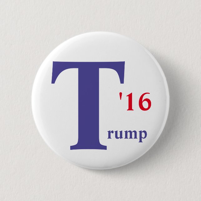 Donald Trump 2016 knäppas Knapp (Framsida)
