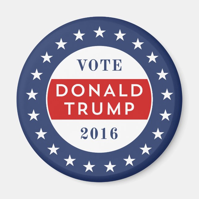 Donald Trump 2016 Magnet (Framsidan)