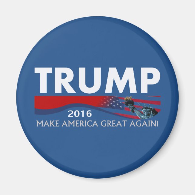 Donald Trump 2016 Magnet (Framsidan)