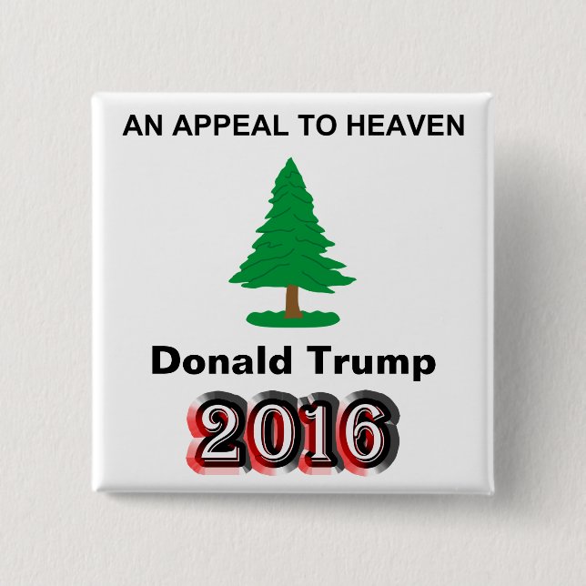 Donald Trump 2016 - Överklagande till himlen Knapp (Framsida)