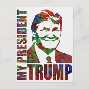 Donald Trump 2016 Presidentkandidat Vykort