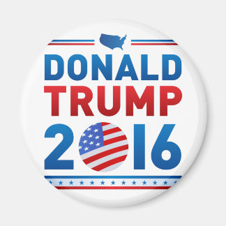 DONALD TRUMP 2016 Presidentval Magnet