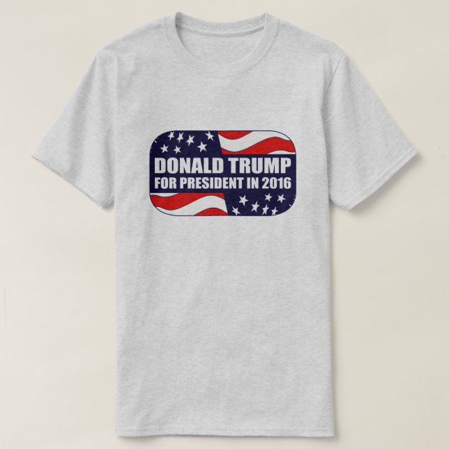 Donald Trump 2016 T-shirt (Design framsida)