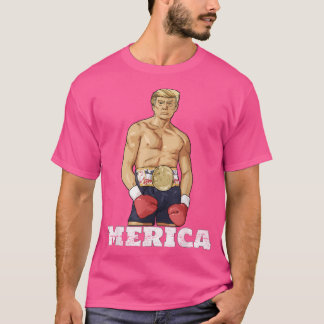 Donald Trump 2020 American Boxing Champion Boxer M T Shirt