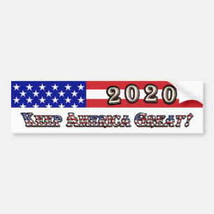 Donald Trump 2020 Bildekal