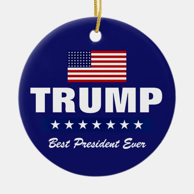 DONALD TRUMP 2020 CHRISTMAS ORNAMENT (Framsidan)