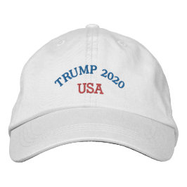 Donald Trump 2020 Hat Broderad Keps