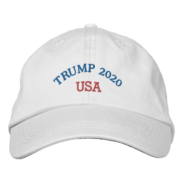 Donald Trump 2020 Hat Broderad Keps (Framsida)