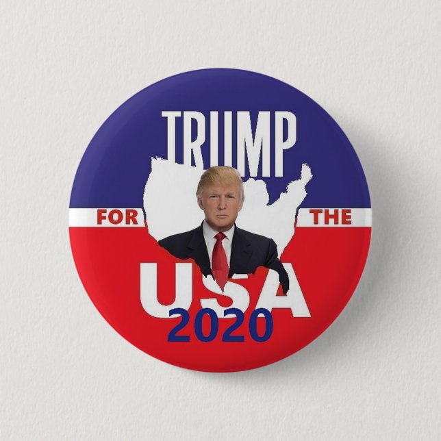 Donald Trump 2020 Knapp (Framsida)