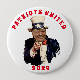 DONALD TRUMP 2020 PATRIOTS FÖRENADE KNAPP