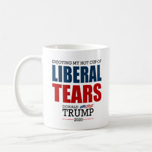 Donald Trump 2020 som tycker om min kopp av