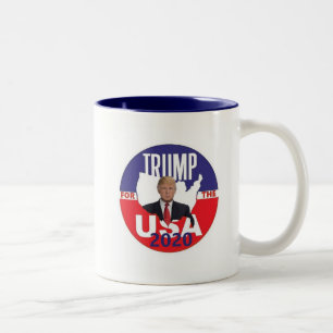 Donald Trump 2020 Två-Tonad Mugg