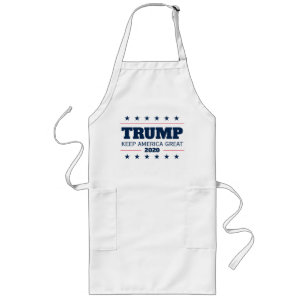 Donald Trump 2020, valrepublikan party BBQ Långt Förkläde