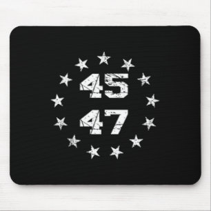 Donald Trump 2024 45 47 American Flagga 4:e juli Musmatta
