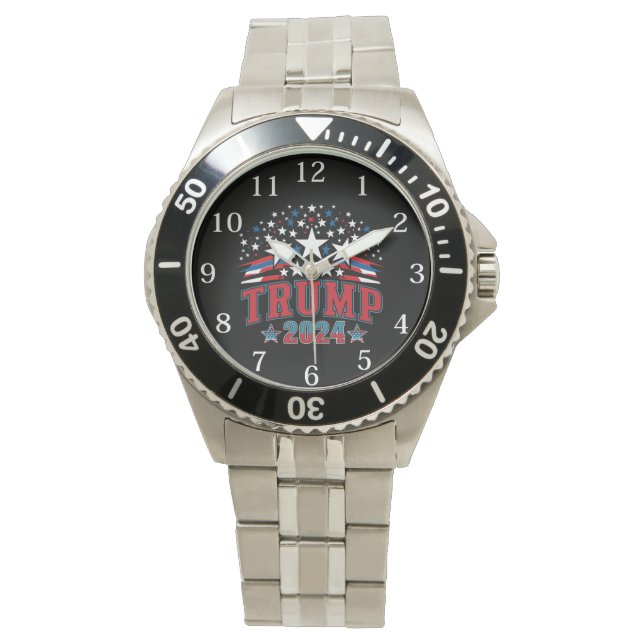 Donald Trump 2024 Armbandsur (Framsida)