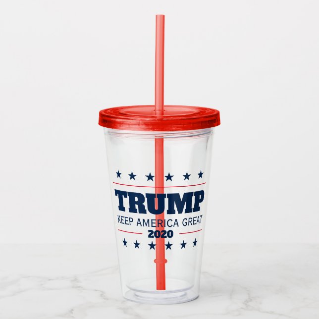 Donald Trump 2024, Behålla America Underbar Take Away Mugg (Framsida)
