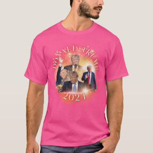 Donald Trump 2024 Bootleg Stil Shirt Rapper Stil T