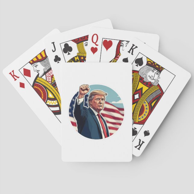 Donald Trump 2024 Casinokort (Baksidan)