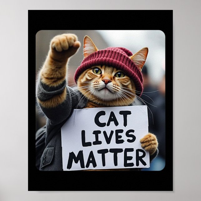 Donald Trump 2024 Cats1 Poster (Framsidan)