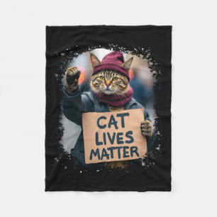 Donald Trump 2024 Cats Fleecefilt