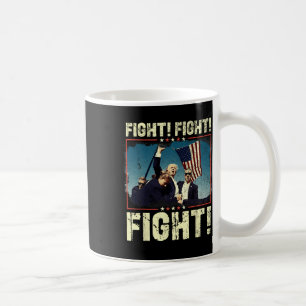 Donald Trump 2024 Fight Fight Donald Trump F Kaffemugg