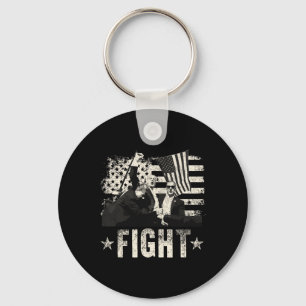 Donald Trump 2024 Fight Fight Donald Trump F Nyckelring