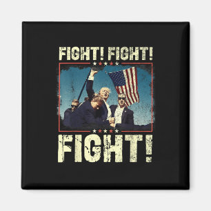 Donald Trump 2024 Fight Fight Donald Trump Magnet