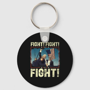 Donald Trump 2024 Fight Fight Donald Trump Nyckelring