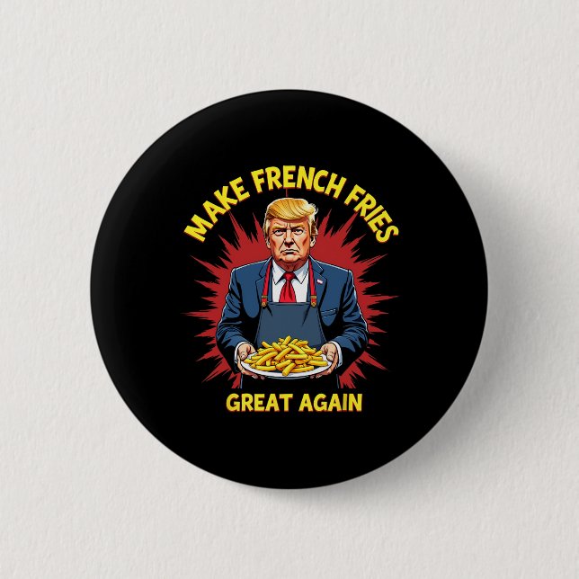 Donald Trump 2024 Fransk Fry - Make Fransk Fries G Knapp (Framsida)