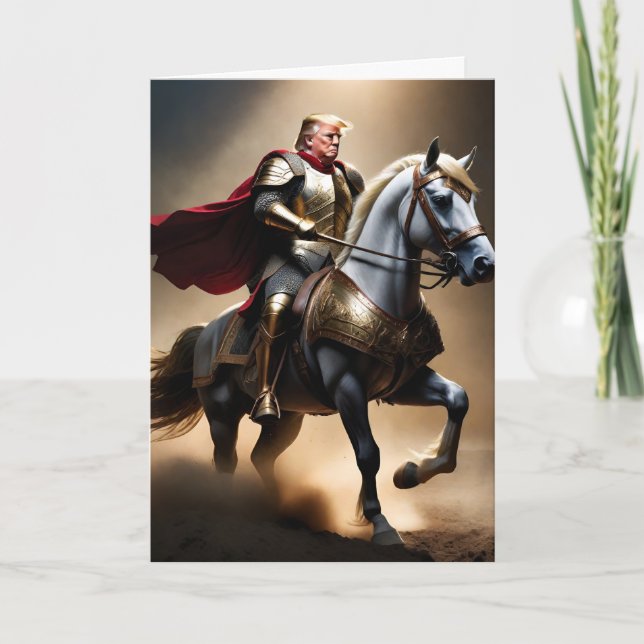 Donald Trump 2024 Funny Konservativ Kort (Framsida)