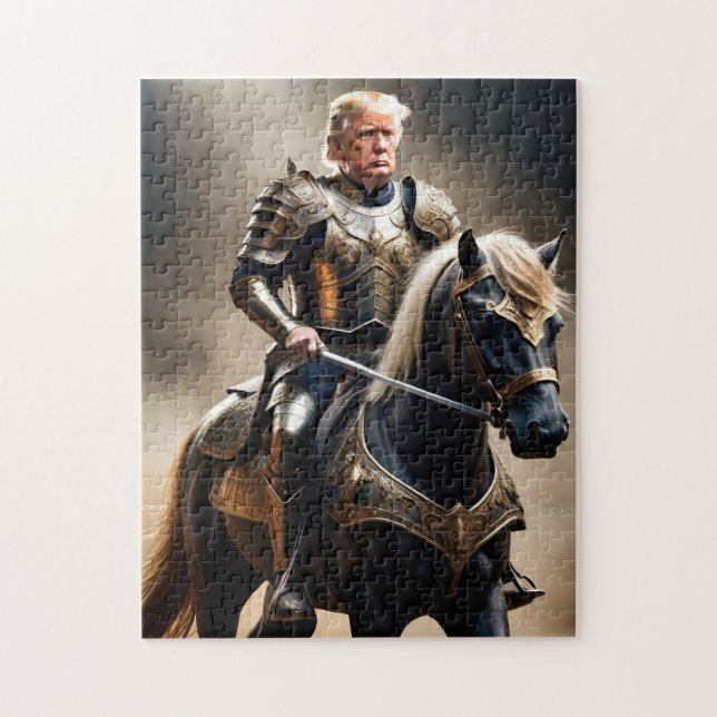 Donald Trump 2024 Funny Konservativ Pussel (Vertikal)