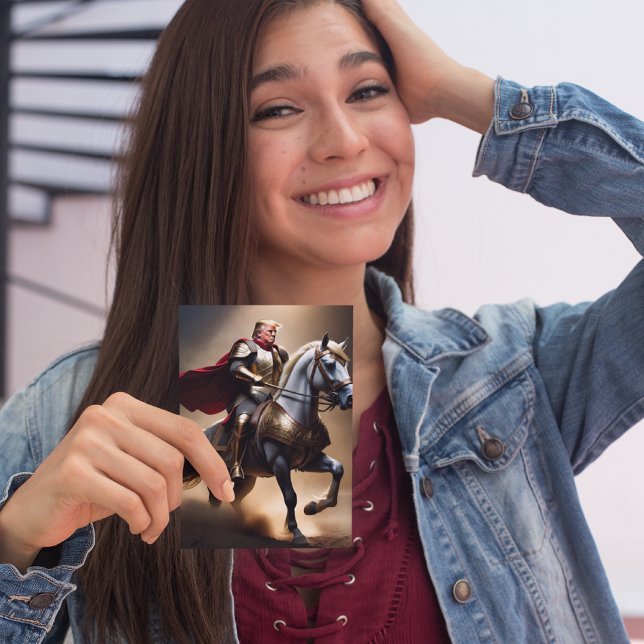 Donald Trump 2024 Funny Konservativ Vykort (Skapare uppladdad)