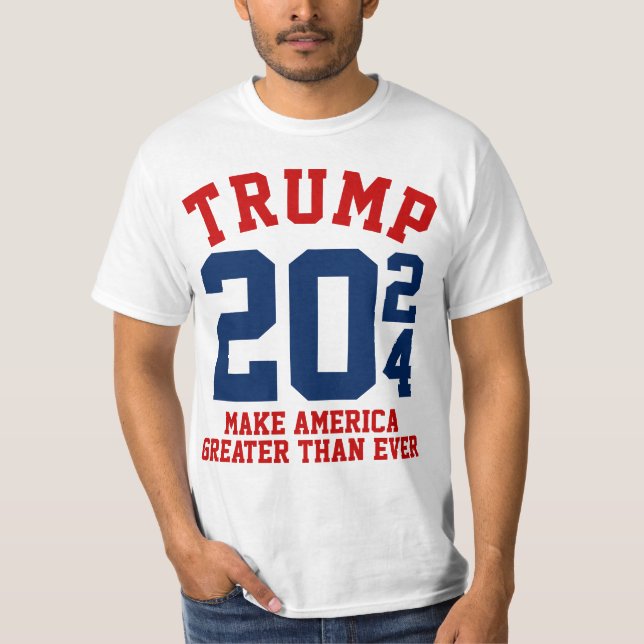 Donald Trump 2024 gör Amerika Underbarare än någon Tee (Framsida)