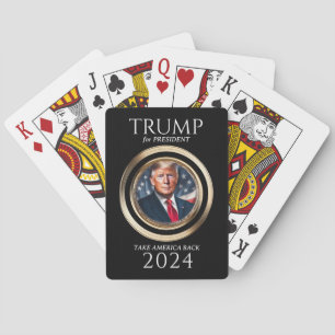 Donald Trump 2024 Kampanj, utbytbar Casinokort