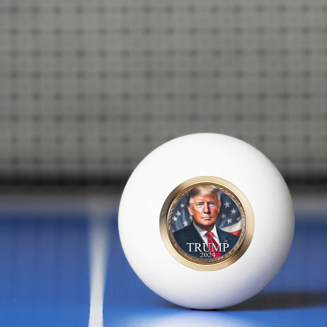 Donald Trump 2024 Kampanj, utbytbar Pingisboll (Netto)