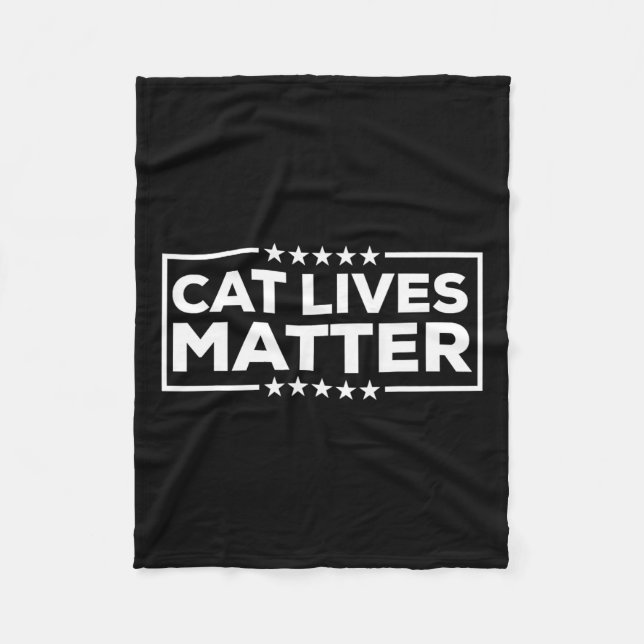 Donald Trump 2024 Katter tar Amerika tillbaka Retr Fleecefilt (Framsidan)