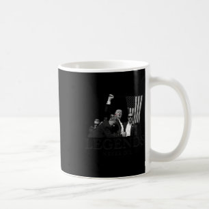 Donald Trump 2024 Legends Die Usa Patriotic Kaffemugg