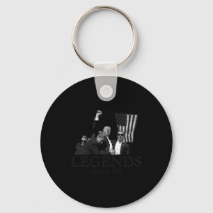 Donald Trump 2024 Legends Die Usa Patriotic Nyckelring