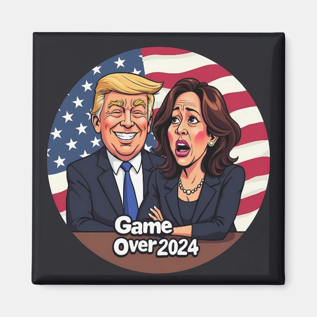 Donald Trump 2024 Magnet (Framsidan)