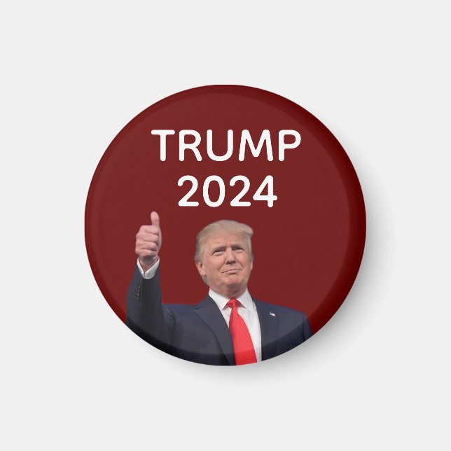 Donald Trump 2024 Magnet (Framsidan)