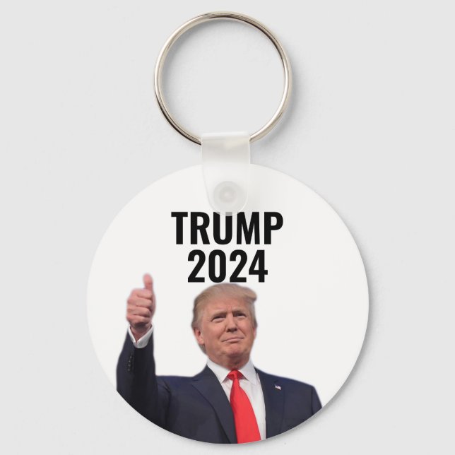 Donald Trump 2024 Nyckelring (Framsida)