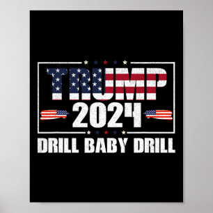 Donald Trump 2024 Övning Poster