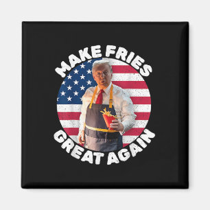 Donald Trump 2024 pommes frites - Gör pommes frite Magnet