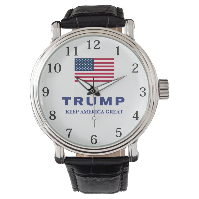 Donald Trump 2024 Presentklocka Armbandsur (Framsida)