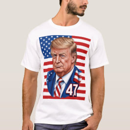 Donald Trump 2024 President 47 Winner T Shirt